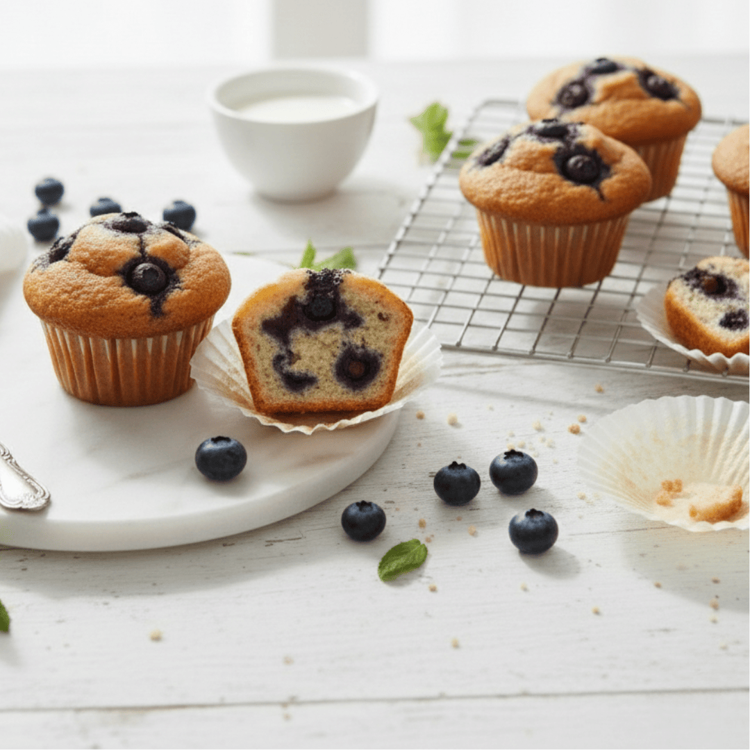 Muffins, Brownies y Blondies Sin Gluten
