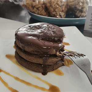 Mezcla en polvo para Pancakes de Chocolate Vegan Life #aptoaplv