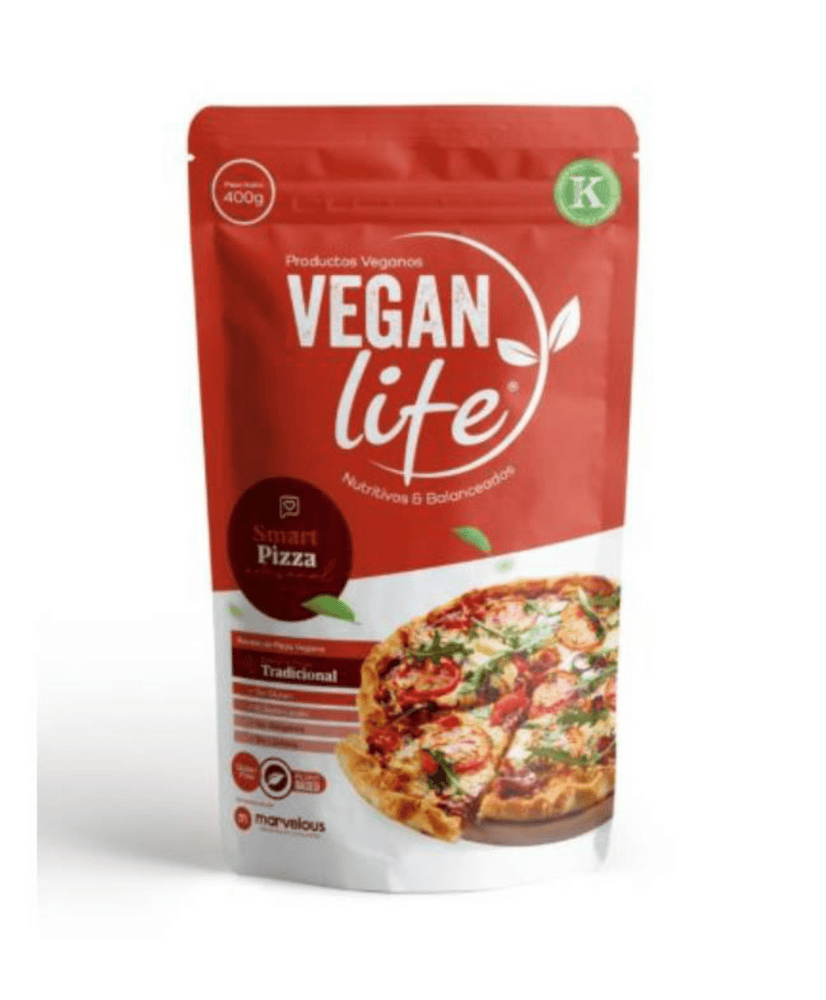 Mezcla en polvo para preparar Pizza Vegan Life #aptoaplv