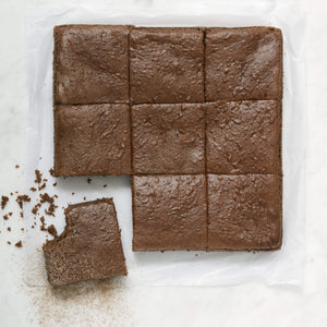 Brownie de cacao en polvo
