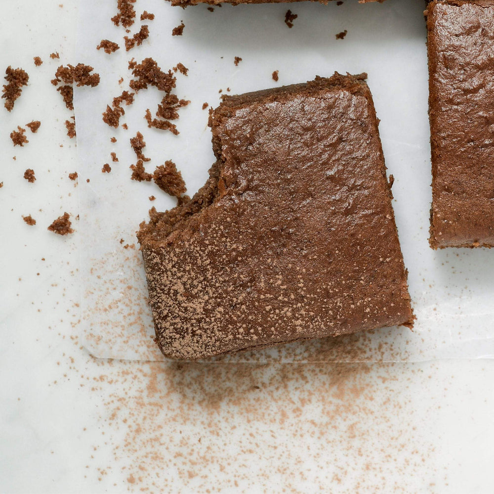 Brownie de cacao en polvo